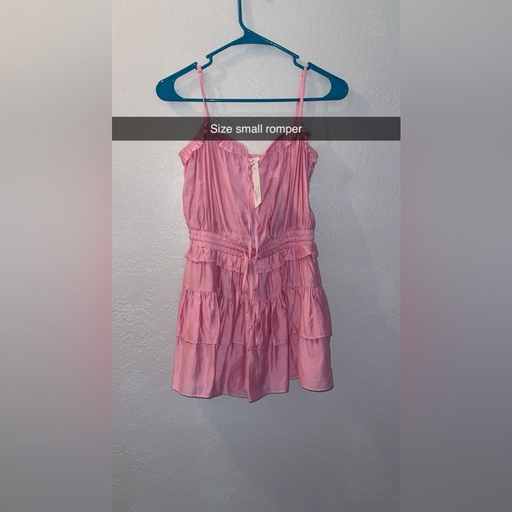 Hot Pink Romper